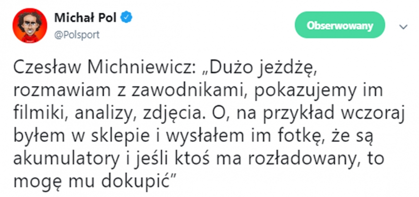 Czesław Michniewicz nt. kontaktu z zawodnikami! :D